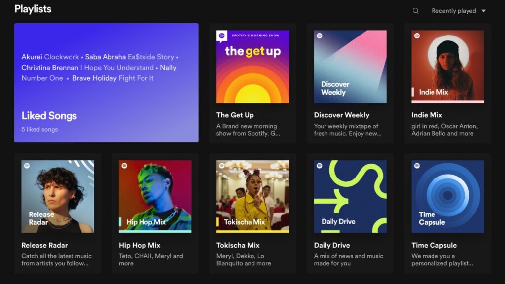 real playlists